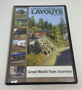 Great American Layouts DVD Series: Great World Train Journeys (2019, DVD) - Picture 1 of 5