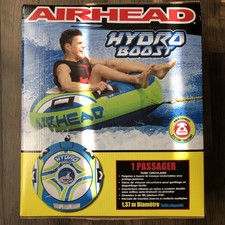 New Airhead Hydro Boost 54” Round Tube 1 Rider Inflatable Connect Boat Towable
