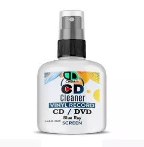 PROFESSIONELLER VINYL SCHALLPLATTENREINIGER CD DVD REINIGUNGSFLÜSSIGKEIT SPRAY schnelle Lieferung 30ML - Bild 1 von 1