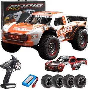 1:14 Brushless RC Auto 70KMH Hochgeschwindigkeits-Fernbedienung Auto All Terrain - Bild 1 von 17