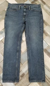 Levi's Jeans 33x30 Blue 511 Slim Fit Stretch Straight Leg Dark Wash Tag  - Picture 1 of 15