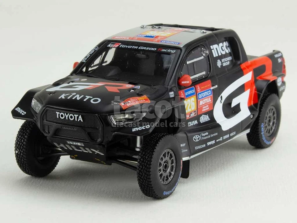 TOYOTA GR DKR HILUX EVO T1U N.226 RALLY DAKAR 2024 VARAIWA-CAZALE 1 43 Ixo Model
