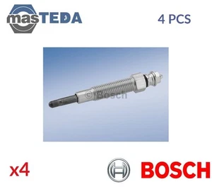 0 250 202 093 ENGINE GLOW PLUGS BOSCH 4PCS FOR NISSAN VANETTE CARGO,SERENA - Picture 1 of 5