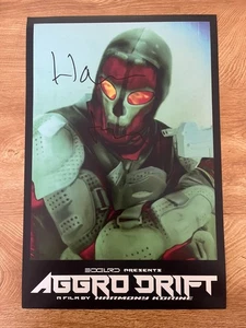 * HARMONY KORINE * Póster firmado 12x18 * AGGRO DR1FT * - Imagen 1 de 2