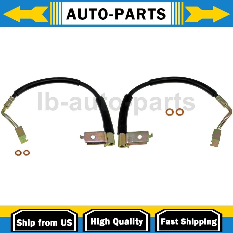 2x Manguera de freno delantera para Mazda B3000 3,0 L 2001-2008 Mazda B2300 2,3 L 2001-2009 Foto 1 de 4