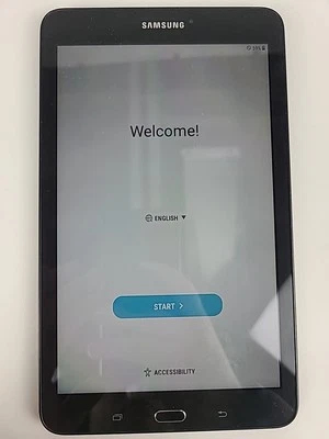 8" Samsung Galaxy Tab E SM-T377A 16GB AT&T 4G Wi-Fi - Black - No Accessories - Image 1 of 4