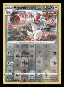 Vigoroth SWSH07: Evolving Skies #130/203 Uncommon Reverse Holo Pokemon NM - Picture 1 of 2