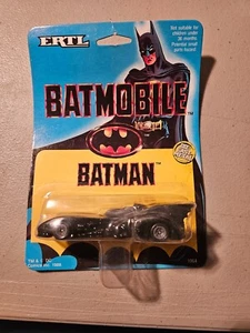 BATIMÓVIL ERTL BATMAN 1989 negro artículo 1:64 #1064-71FO en paquete - Imagen 1 de 4