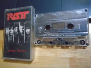RARE OOP Ratt CASSETTE TAPE Dancing Undercover 1986 hair Dokken Stephen Pearcy ! - Picture 1 of 2