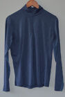 Slazenger Golf Shirt Long Sleeve 3/4 Zip Pullover Top Size Medium Euc