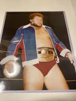 哈雷比赛 (WWE) 未签名 8 x 10 照片 Nwa WWF — 第 1/3 张图片