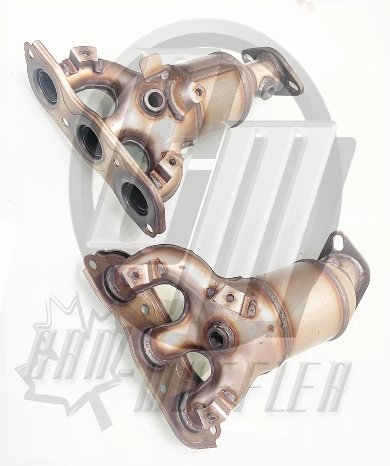 Mitsubishi Outlander 2007-2013 3,0 L ambos convertidores catalíticos colector delantero Foto 1 de 1