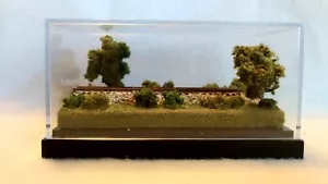 Z SCALE MINI DISPLAY CASE - GREAT FOR ANY Z SCALE LOCO OR CAR - Picture 1 of 12