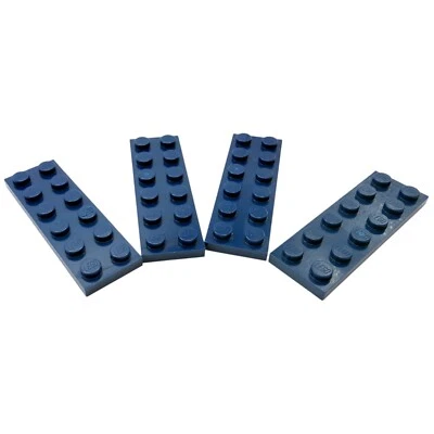 4x LEGO® Platte 2x6 Earth Blue 6097420 3795 dunkelblau Blau Steine Grundbaustein - Bild 1 von 4