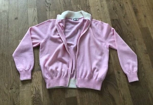 Laura Valentini Cashmere - 100% Kaschmir Cardigan Allude Gr.38 ROSA - Bild 1 von 5