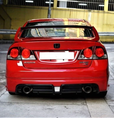 Universal JDM Mugen Red 43-LED Mini Rear Diffuser Third Brake Light HONDA ACURA - Image 1 of 4