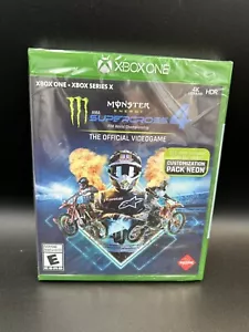 Neu Sealed - Monster Energy Supercross 4 - Microsoft Xbox One und Xbox Series X - Bild 1 von 2