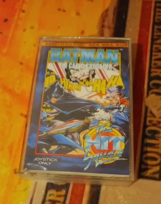 Batman The Caped Crusader (Ocean 1986) Amstrad CPC (Tape, Box, Manual) works - Bild 1 von 2