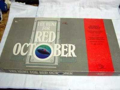 TSR 1988 : The Hunt for Red October - Tom Clancy's Board War Game - Sean Connery - Image 1 of 4