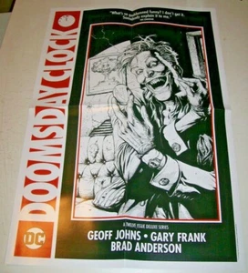 Doomsday Clock #5 Promo Poster 15" x 22" DC 2018 Gary Frank Joker - Picture 1 of 4