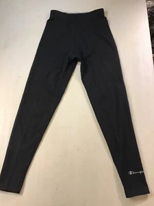 Champion Girls High Waist Activewear Yoga Pants Black Size Medium #315 in EUC - Picture 1 of 8