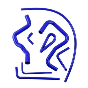 Blue Silicone Radiator Hose Kit for 1988-1995 Chevrolet GMC Trucks 5.0L 5.7L V8 - Picture 1 of 16