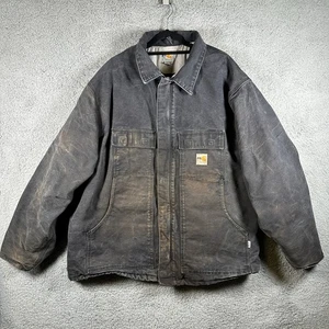 Carhartt FR Jacke Herren 3XL Schwarz Distressed HRC 4 Flame Resistant FRC066 BLK - Bild 1 von 22