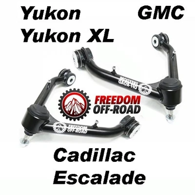 00-06 GMC Yukon & XL 1500 6-Lug Upper Control Arm Kit 2-4" Lift Freedom Off-Road Foto 1 de 4