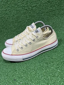 Größe 7 – Vintage Converse Chuck Taylor All Star Ox Natural Ivory Damen 9 für Herren - Bild 1 von 9
