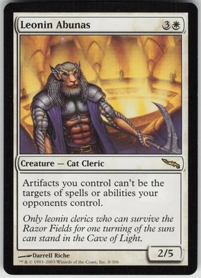 Leonin Abunas R Mirrodin 8 NM - Image 1 of 2