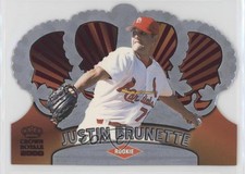 2000 Pacific Crown Royale Numbered Rookies /499 Justin Brunette #115 Rookie RC
