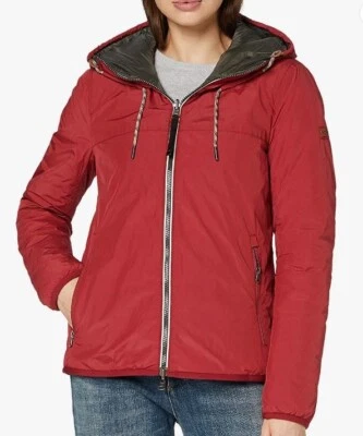 CAMEL ACTIVE Damen Jacke Steppjacke Wendejacke rot oliv Gr 36 38 NEU 320680 - Bild 1 von 4