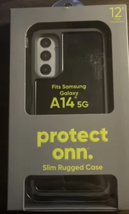 Protect onn Rugged Case Samsung Galaxy A14 5G Schwarz NEU Neu in OVP - Bild 1 von 4