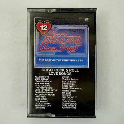 Great Rock & Roll Love Songs / Various Artists Cassette - Image 1 of 4