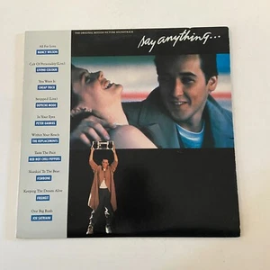 Say Anything Motion Picture Soundtrack Vinyl LP Cheap Trick Peter Gabriel 45140 - Picture 1 of 4