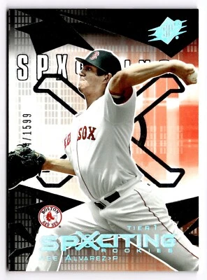 2004 SPx - SPXciting Rookies Tier 1 #145 Abe Alvarez /1599 (RC) Red Sox - Image 1 of 3