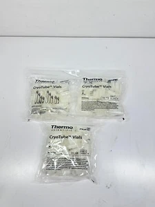 New 3 bags 150 qty Thermo Nunc Cryotube Vials 363401 - Picture 1 of 4