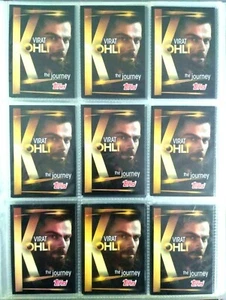 INDIA TOPPS VIRAT KOHLI THE JOURNEY CARD COLLECTION SET DE 92 + 2 TARJETAS DE FIRMA - Imagen 1 de 12