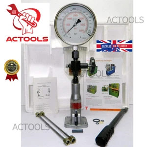 Diesel Injector Nozzle Pop Tester, Genuine 'AG Precision' 400 Bar Dual Scale - Picture 1 of 14