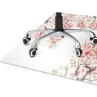 Grand tapis de sol de chaise haute fleur de cerisier décor 140 x 100