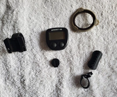 Винтажный компьютер циклометр Avocet модель 40, черный. Аппаратное обеспечение (см. описание) - Изображение 1 из 2