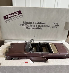 Danbury Mint 1:24 Scale 1956 Limited Edition #1452 DeSoto Firedome W/Box *READ* - Picture 1 of 15
