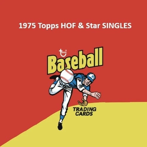 1975 Topps зал славы и звезды * закончить свой набор * бейсбольная карточка одиночные игры * CgC605 * - Изображение 1 из 1