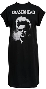 Eraserhead Horror Women's High Neck T-Shirt Dress Surrealism Movie Film - Picture 1 of 2