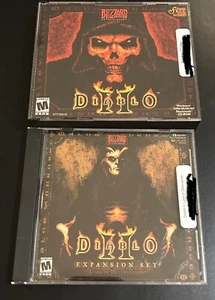 Diablo II 2 PC/Mac 3 CD-ROMs AND Expansion Set for Windows 95/98 Discs Only - Picture 1 of 13