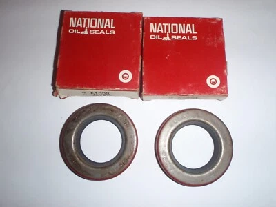 2 sellos de grasa de aceite para rueda interior del eje trasero Ford Ranchero retráctil 1957-1966 Foto 1 de 2