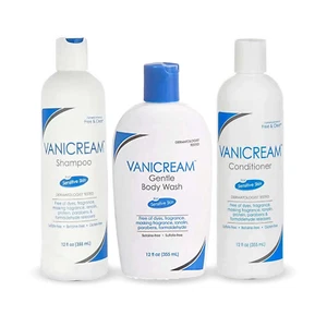 Vanicream Sin Fragancia Set 12oz Shampoo Acondicionador Duschgel Piel Sensible - Bild 1 von 12