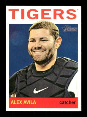 2013 Topps Heritage #19 Alex Avila NM Near Mint Tigers BXCP23 - Image 1 of 2
