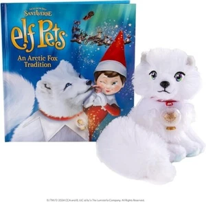 Elf On The Shelf - Elf Pets Arctic Fox Tradition Plush Toy & Book - Picture 1 of 2