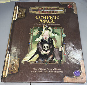 Dungeons & Dragons Complete Mage Player's Guide to All Things Arcane 1st Print